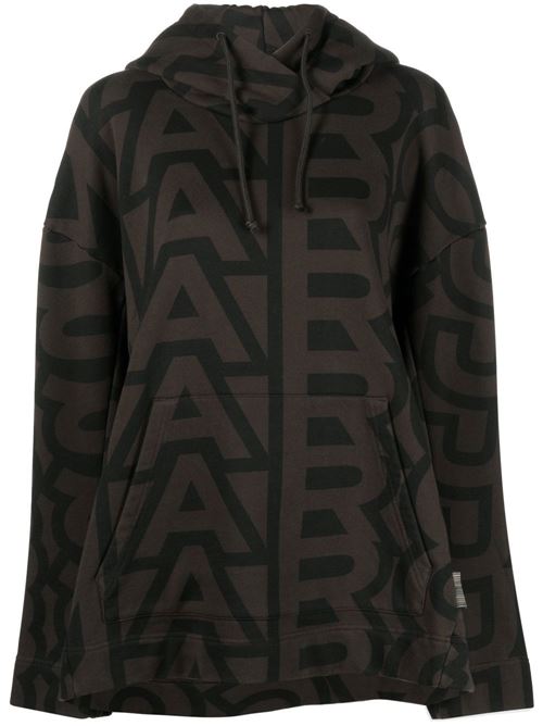 Monogram hooded sweatshirt in cotton MARC JACOBS | C632C08RE22084